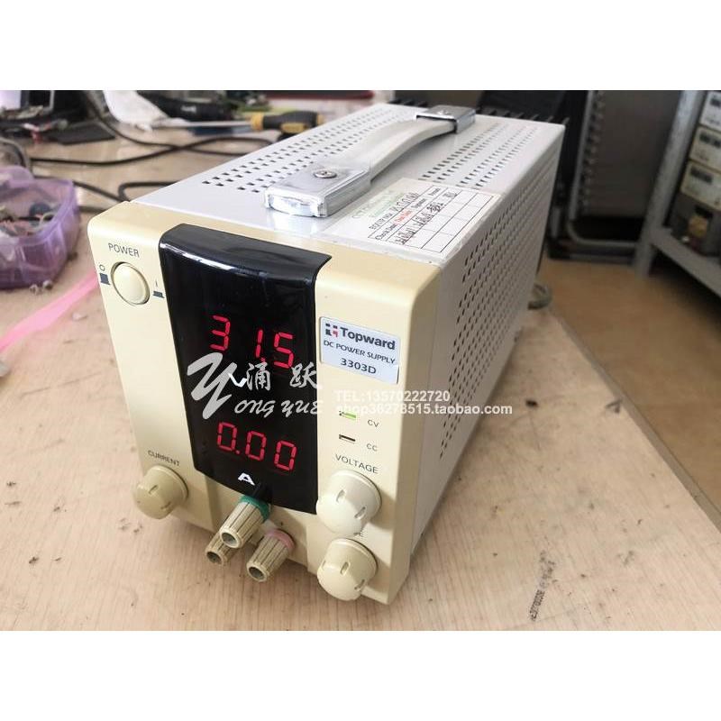 台湾线性直流可调稳压电源Topward 30V3A高品质高稳定性单路