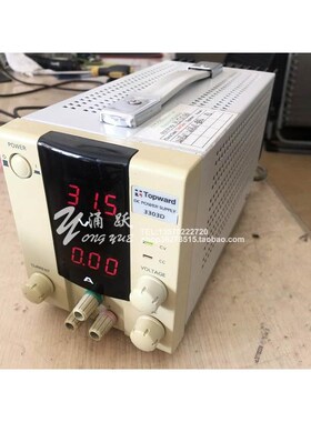 台湾线性直流可调稳压电源Topward 30V3A高品质高稳定性单路