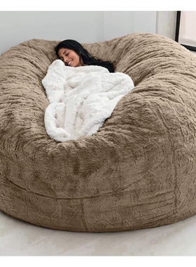 2I2024新款双人多人懒人沙发豆袋客厅沙发床简约沙发榻榻米黑色白