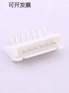 A2501WR-07P1 间距:2.5mm 1x7P 白色 弯插,P=2.5mm 线对板针座