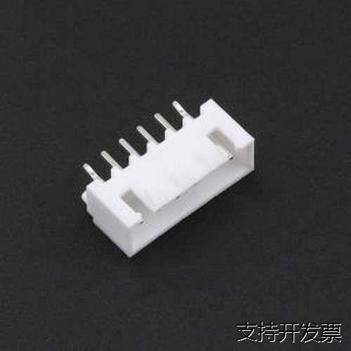 TJC3D-6AS 线对板针座 1x6P 间距:2.5mm 直插 插件,P=2.5mm