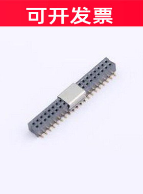 CSCC211-2002A001C1AF 排母 2x20P 间距:1mm 立贴 SMD,P=1mm