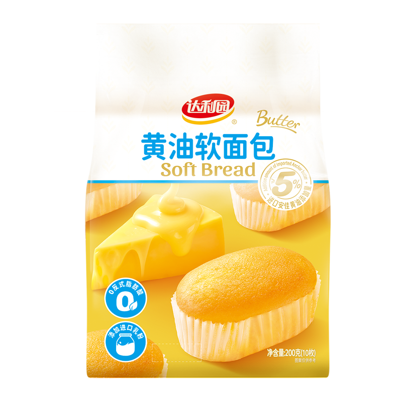 好吃点达利园法式黄油软面包