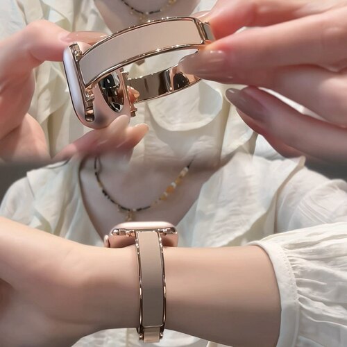 金属弯片小香风AppleWatch表带
