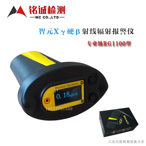 RG1100专业级核辐射检测仪 个人剂量仪放射性射线辐射剂量测量仪