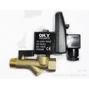 OKY-A电子排水阀OKY-B电子排水器4分牙TEST空压机控制阀PNEUMATIC
