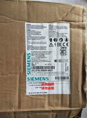 断路器 3VL4740-2SE36-0AD1 3VL4731-1SE36-0AB1 VL400