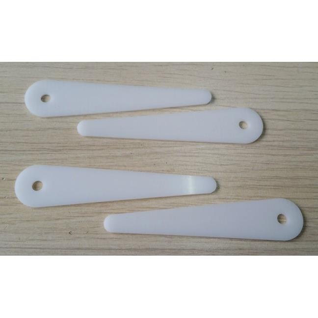 订做塑料厚薄片单片 1.6 1.7  1.8 1.9 2.5 3.5 4.0 5mm塑料塞尺