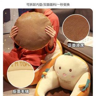 地上坐垫团蒲靠背一体榻榻米懒人坐墩地板阳台看书飘窗台屁垫 日式