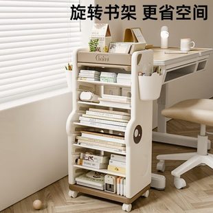 收纳架儿童书架柜子落地可移动简易家用收纳桌面宝宝整理