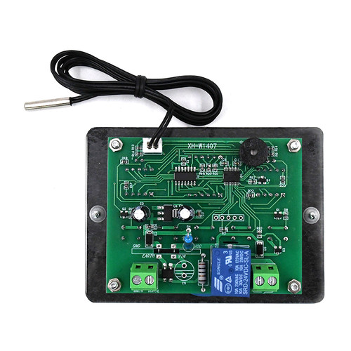 XH-W1407 数字温控器面板安装数字控温仪高低温启动加热加温控制