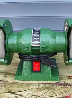 家庭磨刀砂轮机 1k25150200台式打磨机 工业砂轮机220v 小型抛光