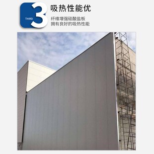 硅酸盐防火板水泥板硅酸钙内外墙隔热阻燃防水耐火34小时隔墙板