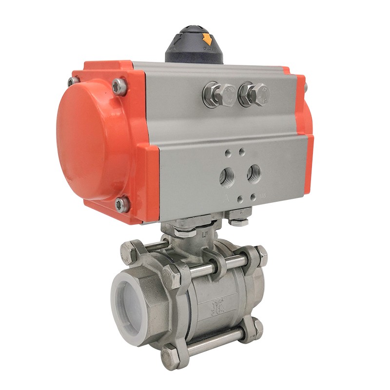 气动丝口球阀丝扣球阀快速切断阀Q611F-16P/DN15 20 25 32 40 50