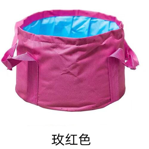 出差旅行便携可折叠泡脚袋洗脸洗脚盆家用足浴桶户外露营洗衣水盆