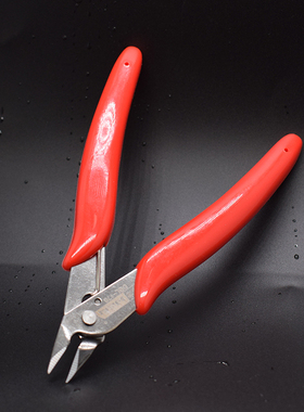 红色款DBL170工业电子剪钳 如意迷你钳 不锈钢合金斜咀钳模型剪