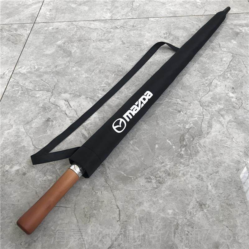 正品马自达3克动赛拉雨伞定制olog广告伞全自昂折叠黑胶两用长柄