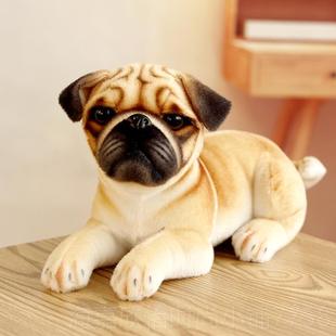 正品奇仿真狗毛绒玩具会叫米格鲁玩偶秋公仔狗斑点狗田犬哈士娃娃