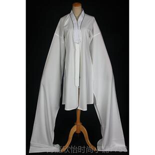 越剧京剧黄戏装 舞蹈服水小旦衣服梅长袖 演出古戏 花旦练功衣袖 正品