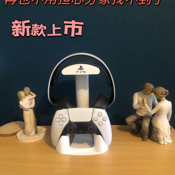 ps4头戴式耳机一体c手柄sw游戏手柄支架it耳机支架二合一底座耳机