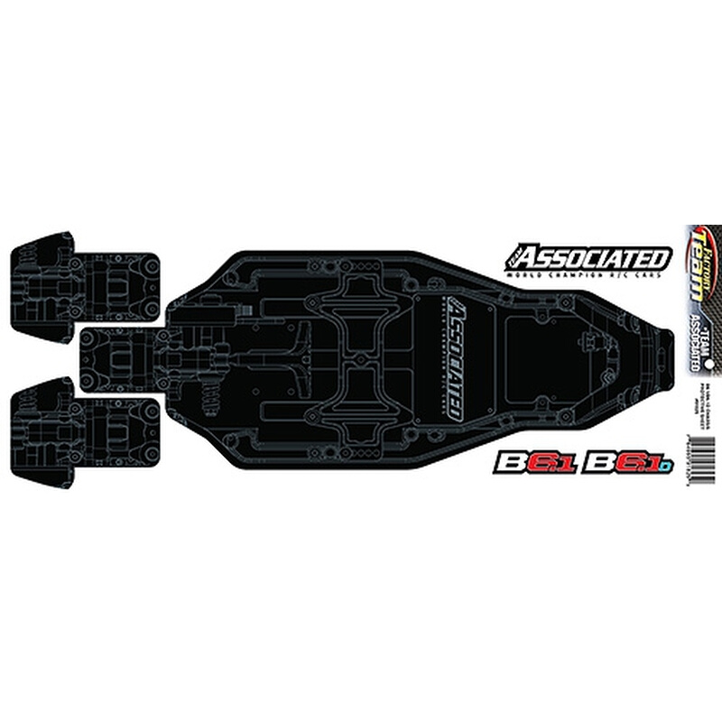 Associated AE #91825 底盘保护贴 玩具/童车/益智/积木/模型 遥控车升级件/零配件 原图主图