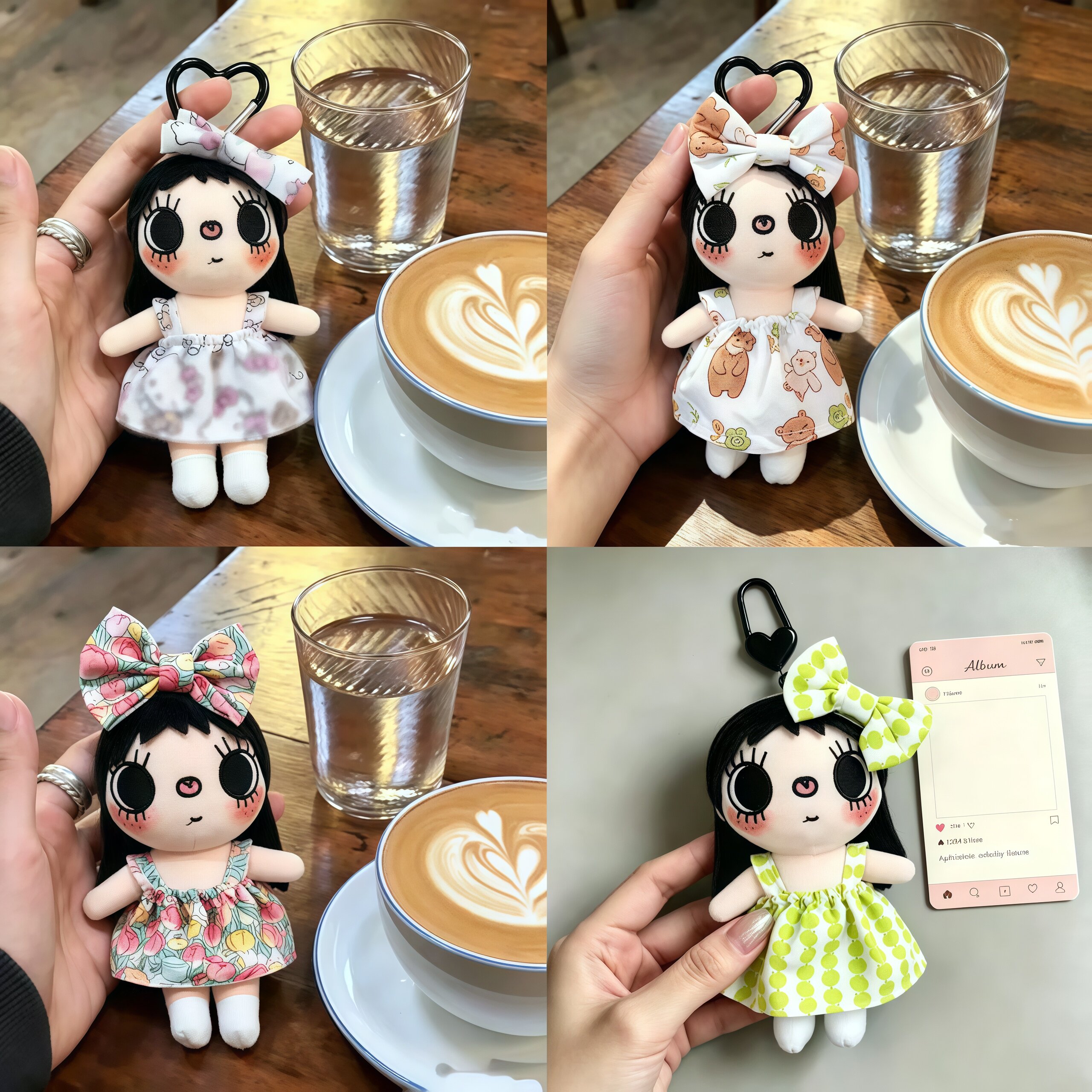 小玉夏日娃衣套装10cm吊带裙四款