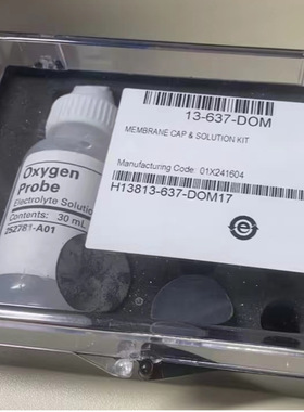 DO2700溶解氧仪 EC637DOM膜套6个溶氧膜帽和20ml电解质 01X609501