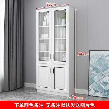 实木转角书桌一体书柜家用学习电脑桌卧室办公客厅工作台现代桌子