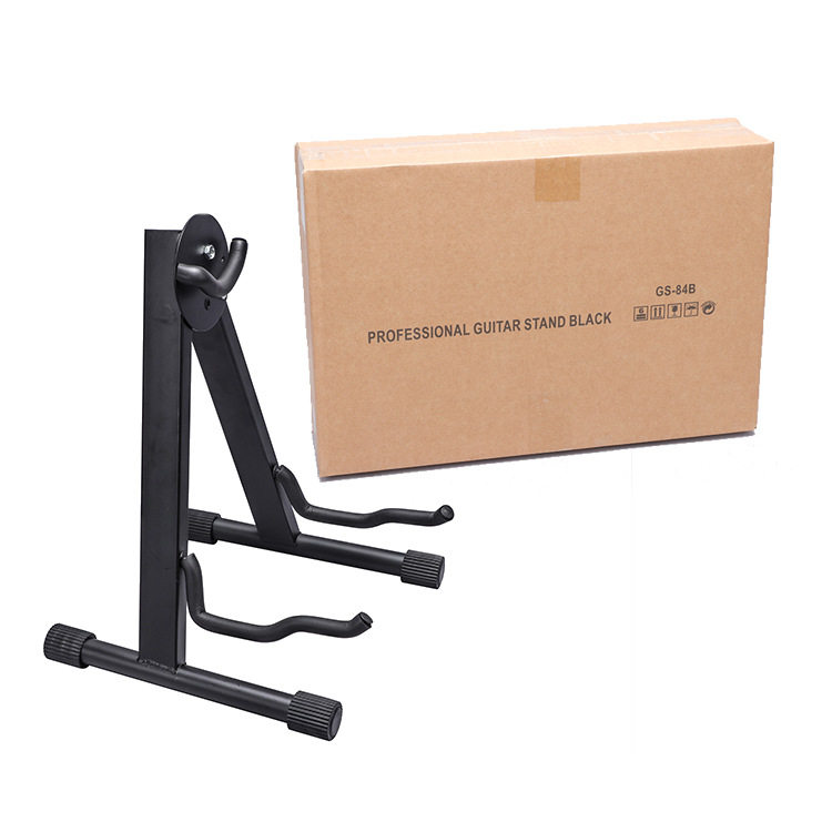 金属吉他架子 折叠民谣吉他支架电木A型立式落地GS-84B电吉他支架
