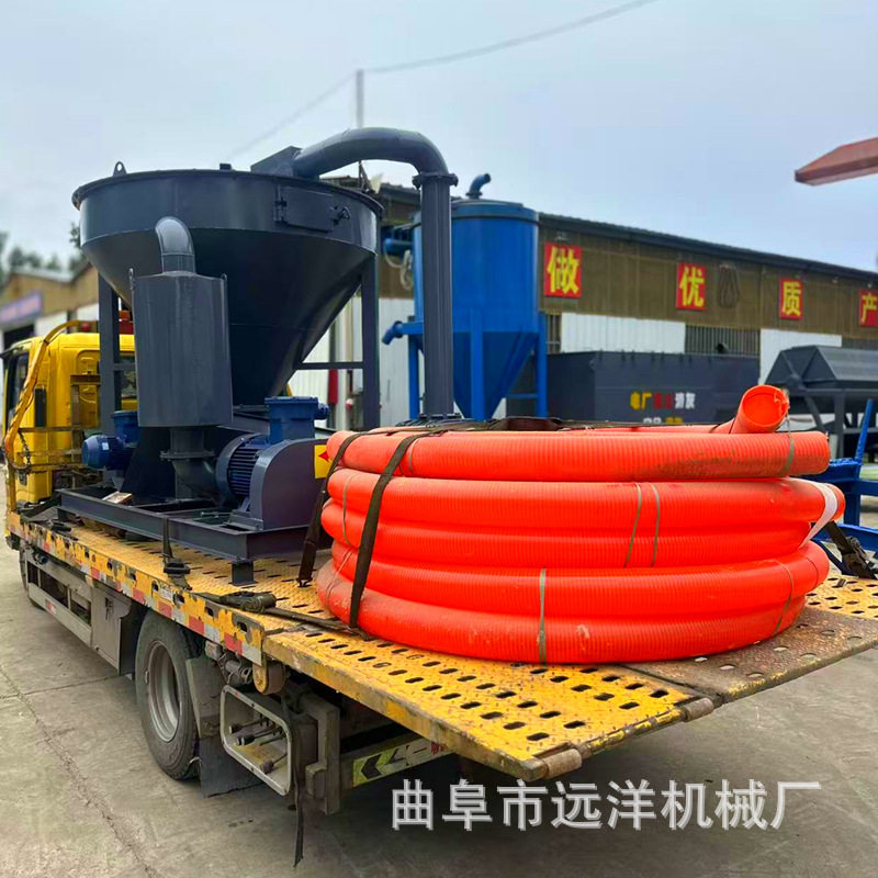 隧道石子泥浆抽料机负压气力吸料机 石块砖头抽料机