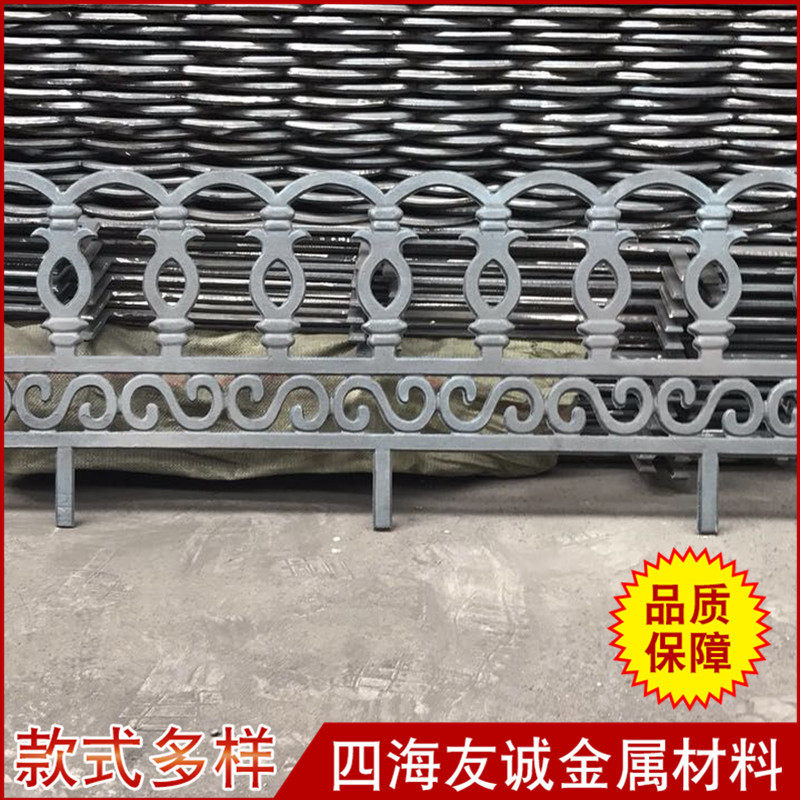 江苏厂家订置铸铁栏杆小区铁艺护栏别墅公园铸铁围栏铸铁护栏