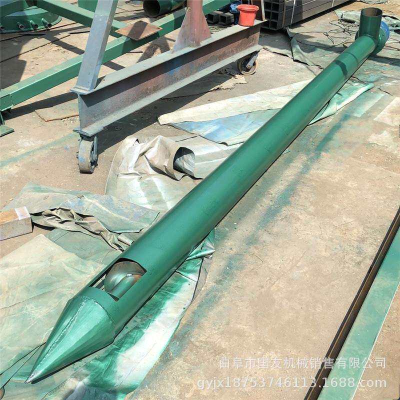 密封粉煤灰螺旋输送机封闭式不锈钢锯末粉提升机管式上料机