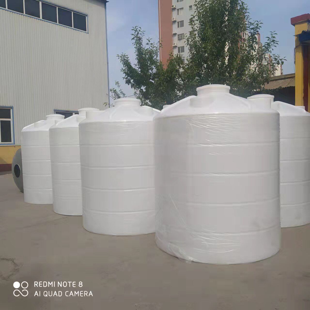 廊坊塑料水箱PE牛筋大储罐立式圆桶外加剂耐腐污水桶10吨