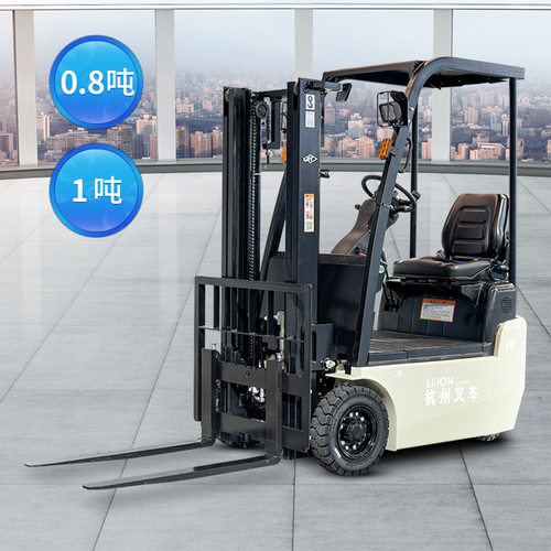 杭州叉车X系列CPDS15-XD2-SI三支点锂电叉车座驾式电动平衡重叉车