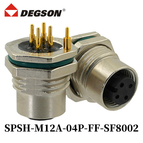 DEGSON圆形连接器SPSH-M12A-FF