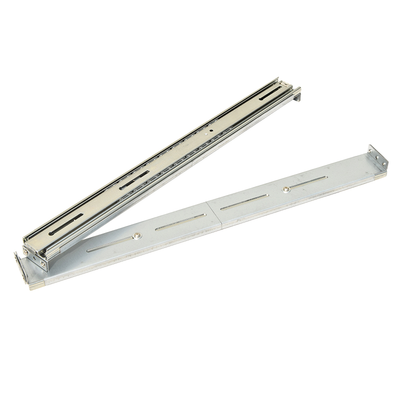 机箱导轨工控服务器专用滑轨滚珠抽拉式三节导轨机架式机柜配件
