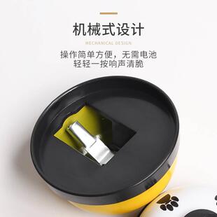 猫狗按铃器狗狗铃铛手按训狗器宠物按铃训练猫咪点餐开饭猫咪用品