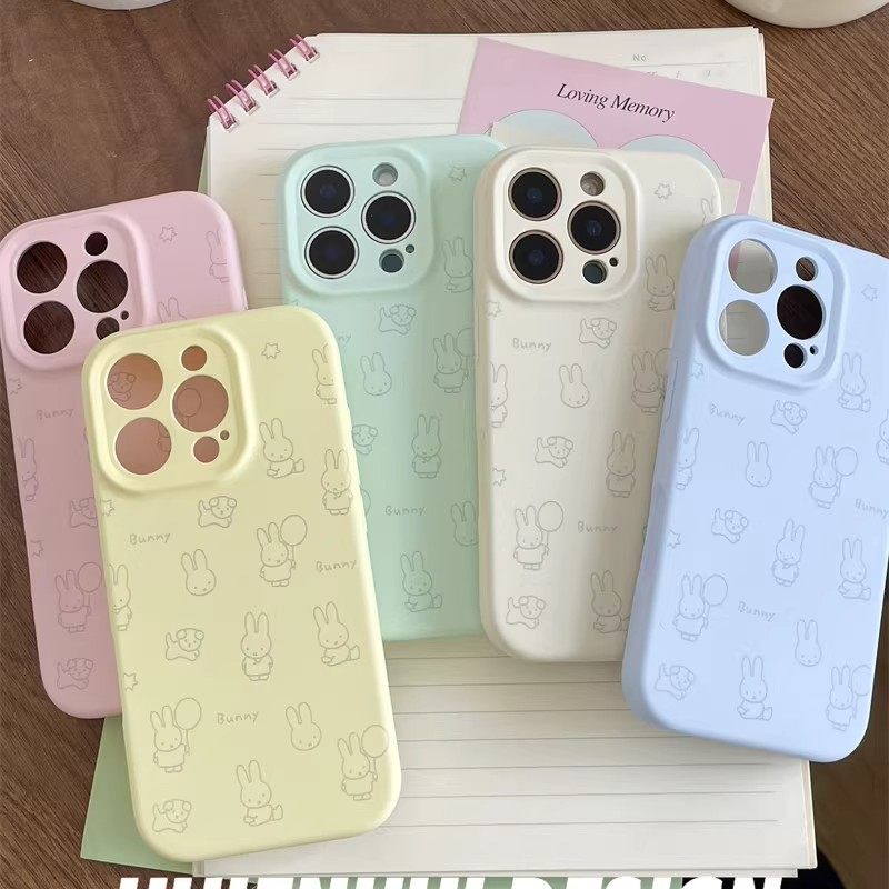 【全包相机按键】适用苹果17promax手机壳液态硅胶iPhone16pro可爱小兔防摔套适用15高级感14女款潮13软糯12