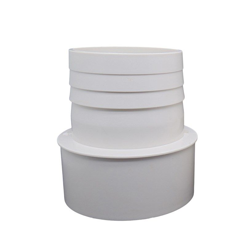 抽水泵机宝塔接头PVC软管直接塑料农田灌溉变径直通75 90 110*100