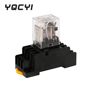 HH52P53PHH54PMY2NJAC220V交流直流 24V小型中间电磁继电器 DC12V