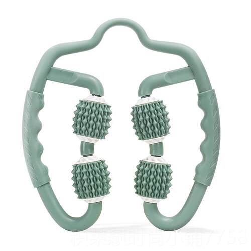 正品家用器室内腿络按摩拉伸大腿小腿滚轮环形部夹瘦经腿放松肌肉
