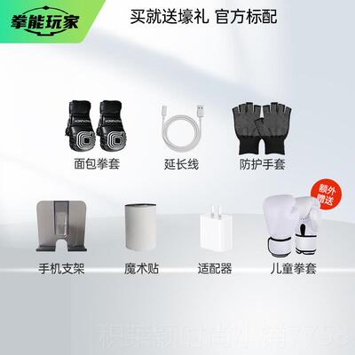 正品拳能玩家ONE身PUCH智能音乐拳机家用打N拳墙靶儿击童训练健器