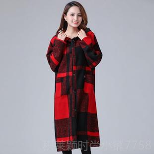 正品冬季保暖加长棉衣女上衣外罩套绒人加加厚工作大服过膝中长款