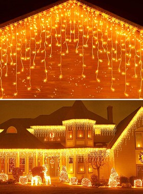 Christmas Decorations For Home Outdoor LED Curtain Icicle St