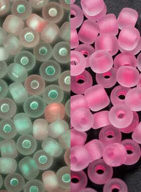 600pcs 3mm Luminous Glass Seed Beads Glow In The Dark Loose