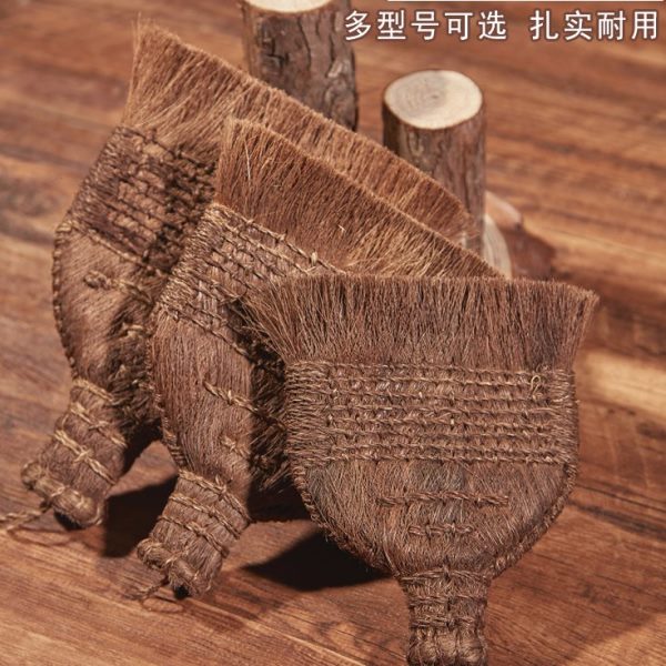 排笔手工刷画鬃裱棕刷装片棕羊毛猪刷老虎拓刷鬃款排篆刻刷裱拓刷