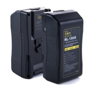 190WH电池 摄像机BP锂电池 190S 影宸ROLUX 190A V型口RL