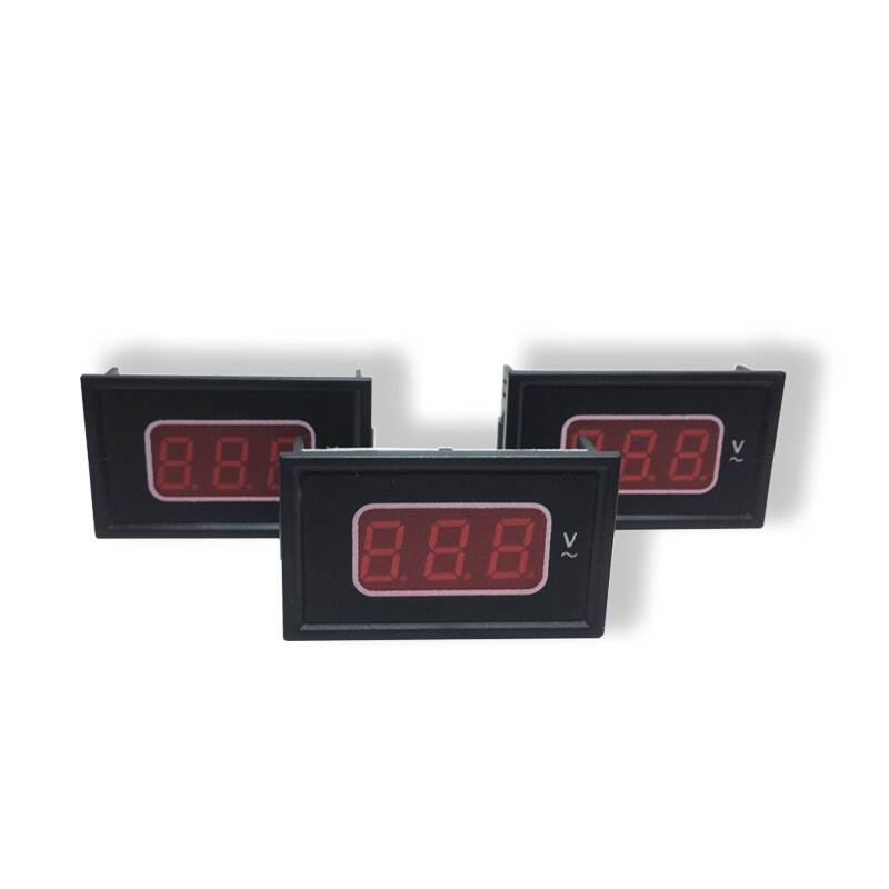 。调压器电压表/稳压器数显电压表0-500V显示表替代91L16指针式表