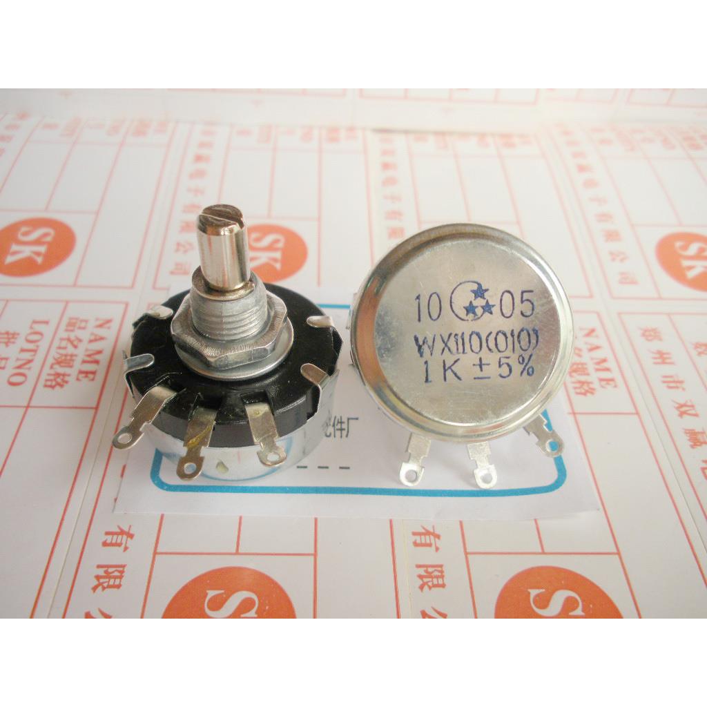 WX110(010) 工业 电位器 1W  4k7线绕 电位器