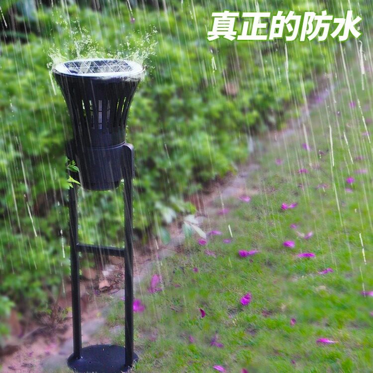 永鑫太阳能灭蚊灯户外灭蚊器庭院灯灭蝇灯别墅花园灭虫灯草坪灯